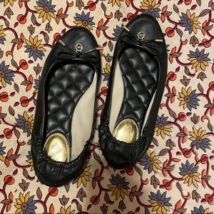 Michael Kors Black Ballet Flats